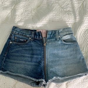 Denim shorts
